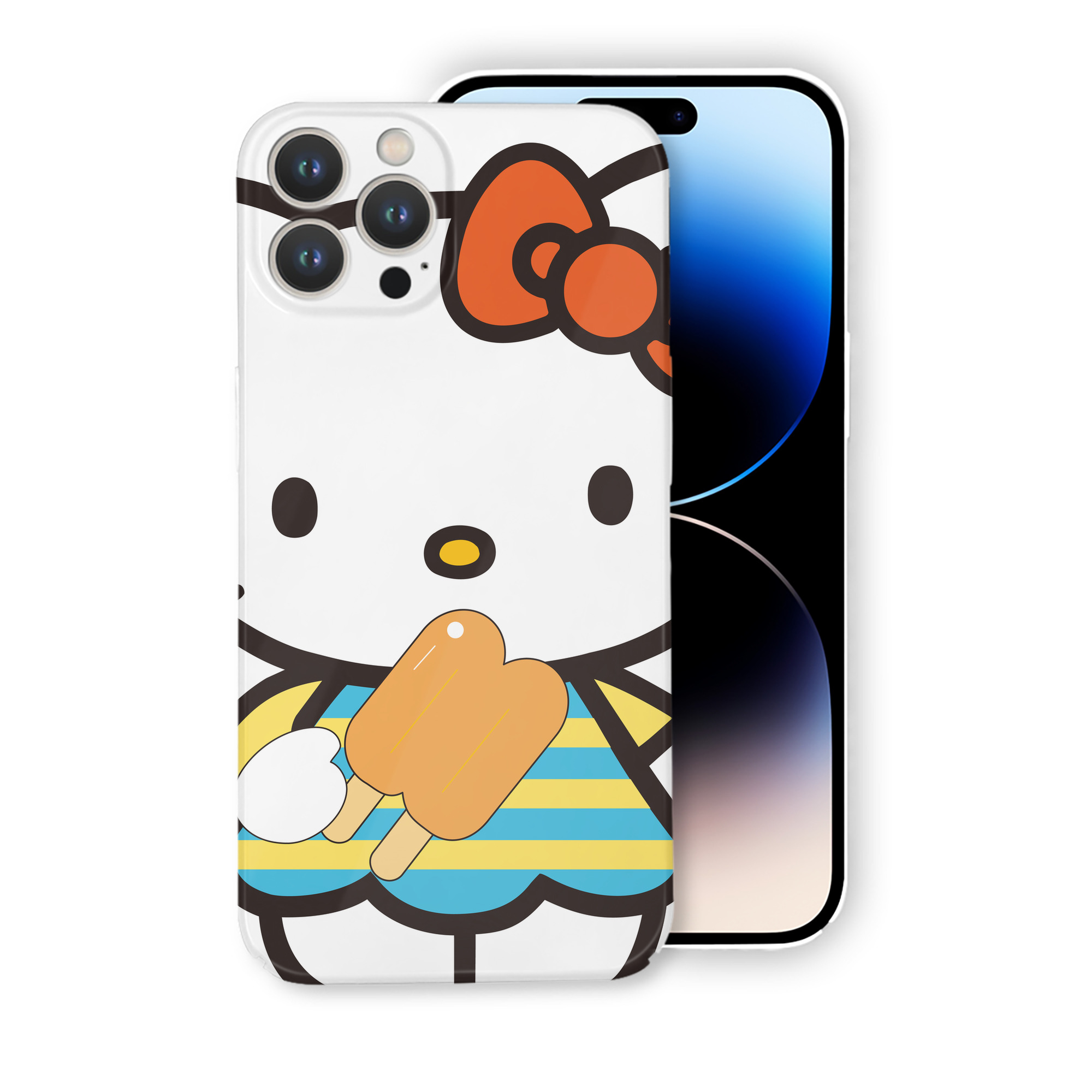 （画像用） Hello Kitty ハローキティ 【iPhone 14シリーズ対応】ハードケース